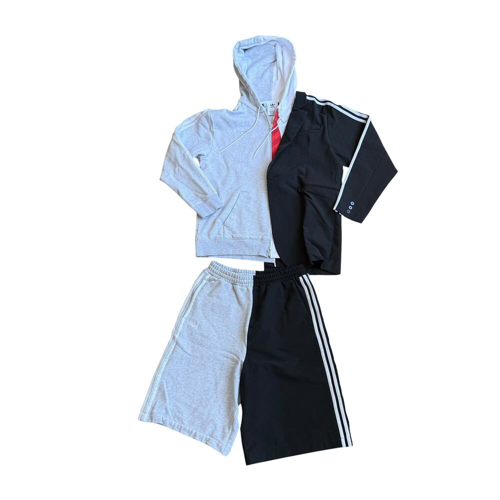 Kerwin Frost x Adidas Business Casual Sweat Set Tuxedo Mens Medium NWT